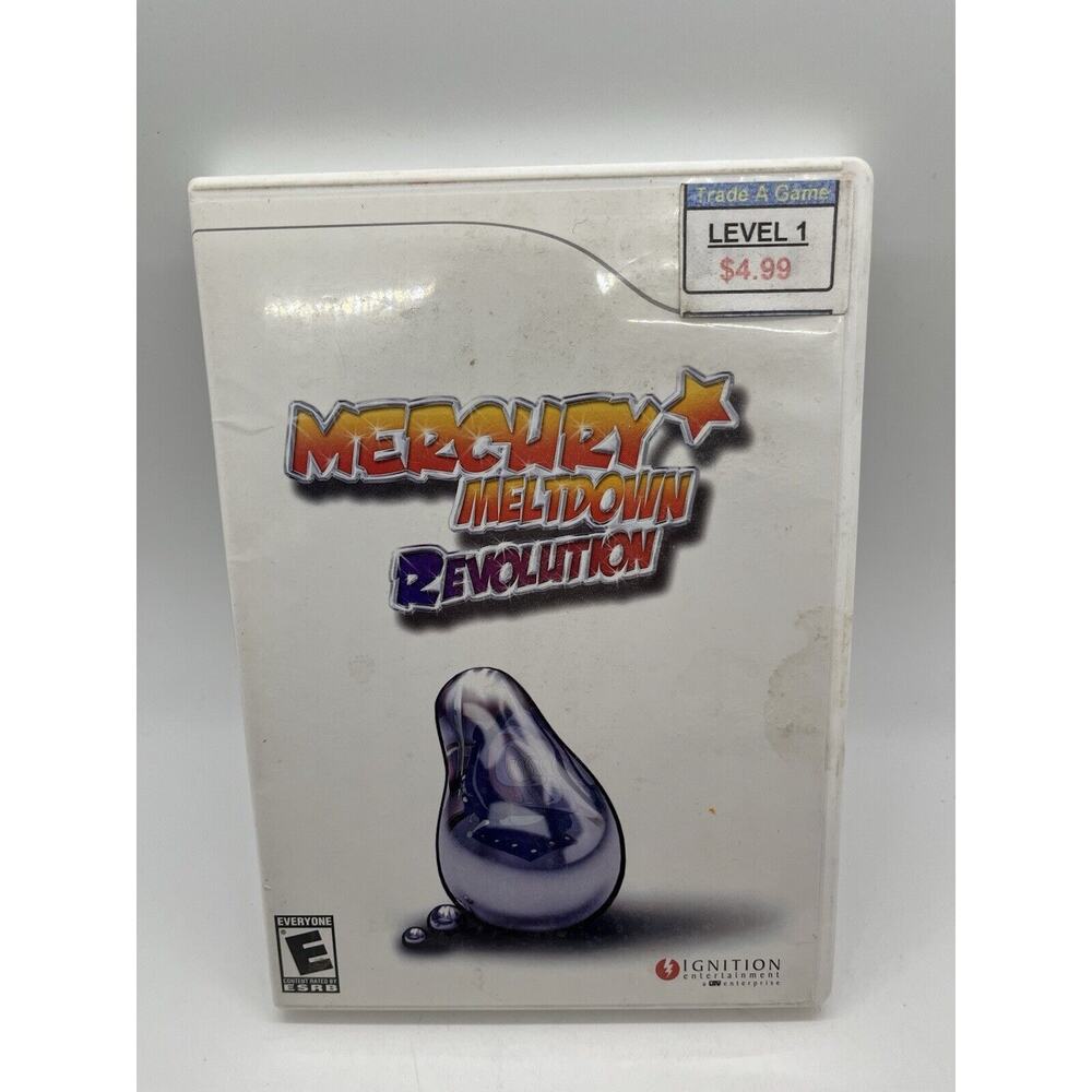 Mercury Meltdown: Revolution (Nintendo Wii, 2007) - Tested